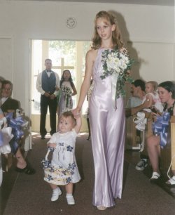 Flower Girl and Bridesmaid
