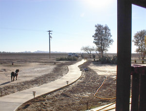 Front Yard Looking Southwest