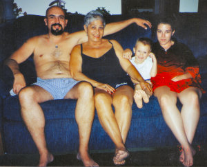 Four Generations here - Jim, Mom Charlotte, Austin, and Deb
