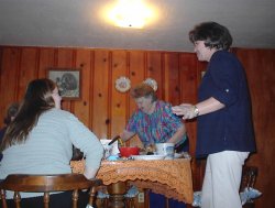 Nancy, Shot, Mom, and Deb.